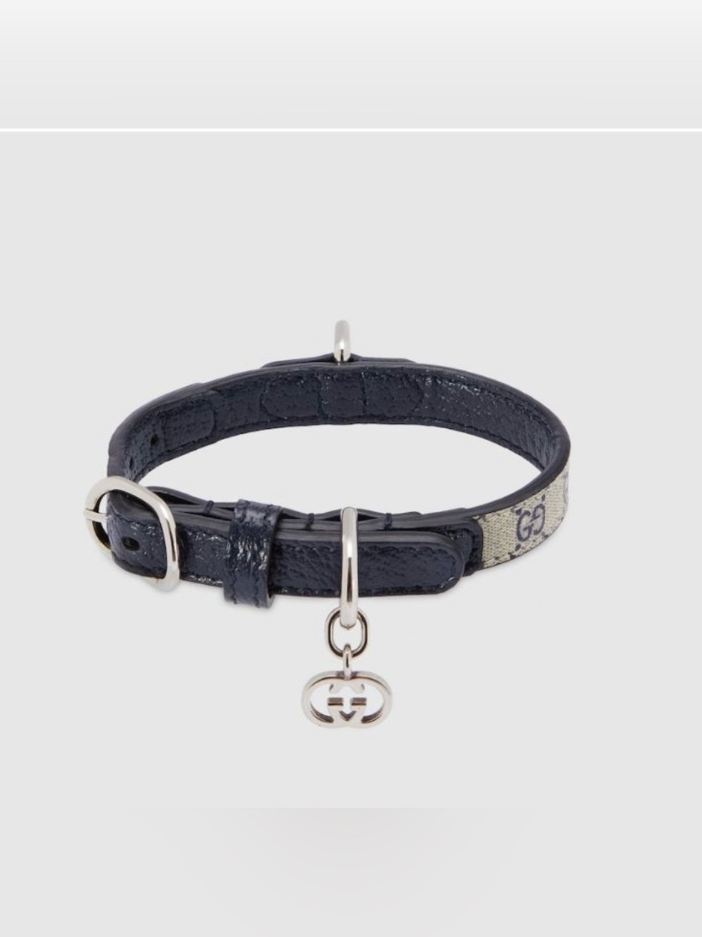 Gucci GG Logo Dog Collar